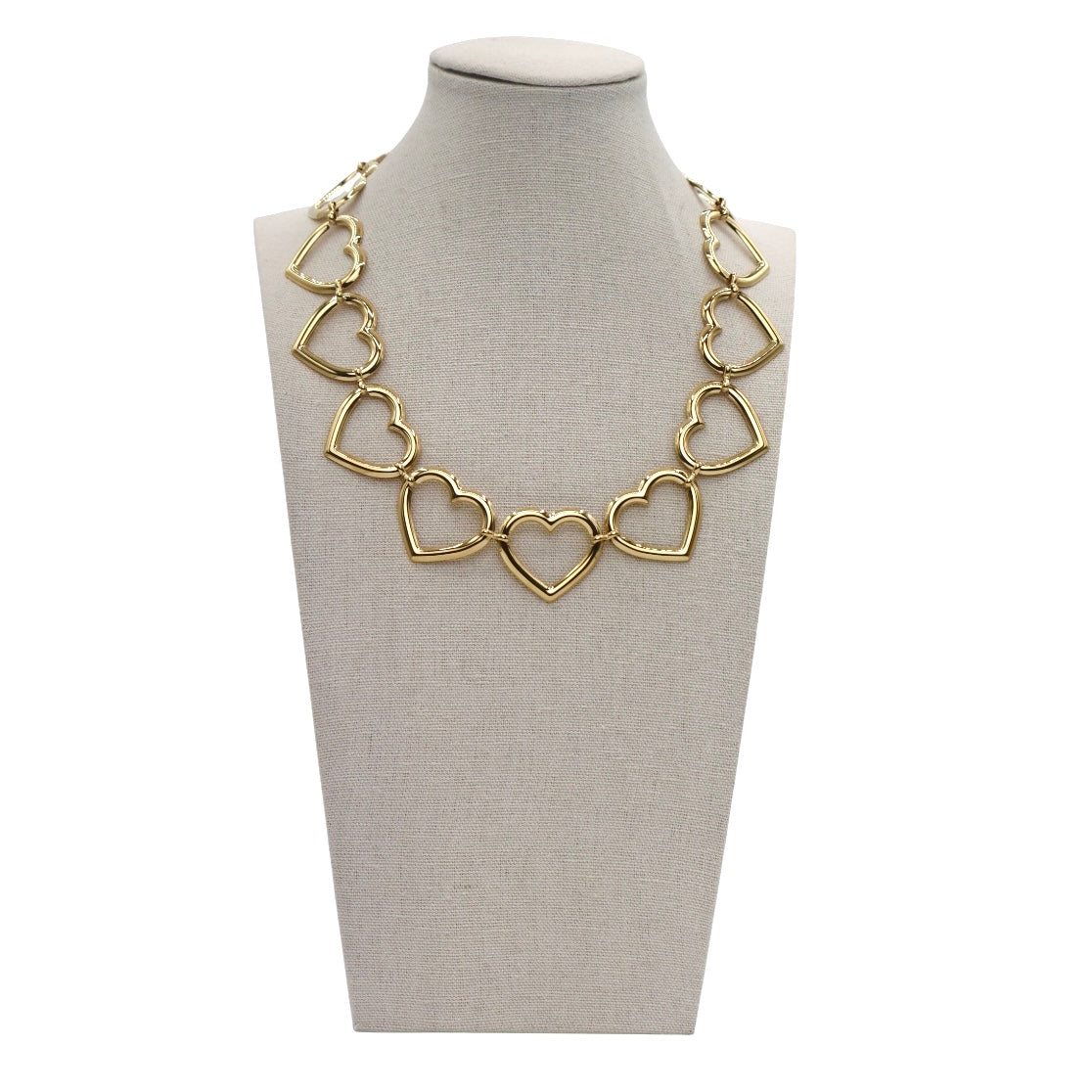 Collana cuori traforati