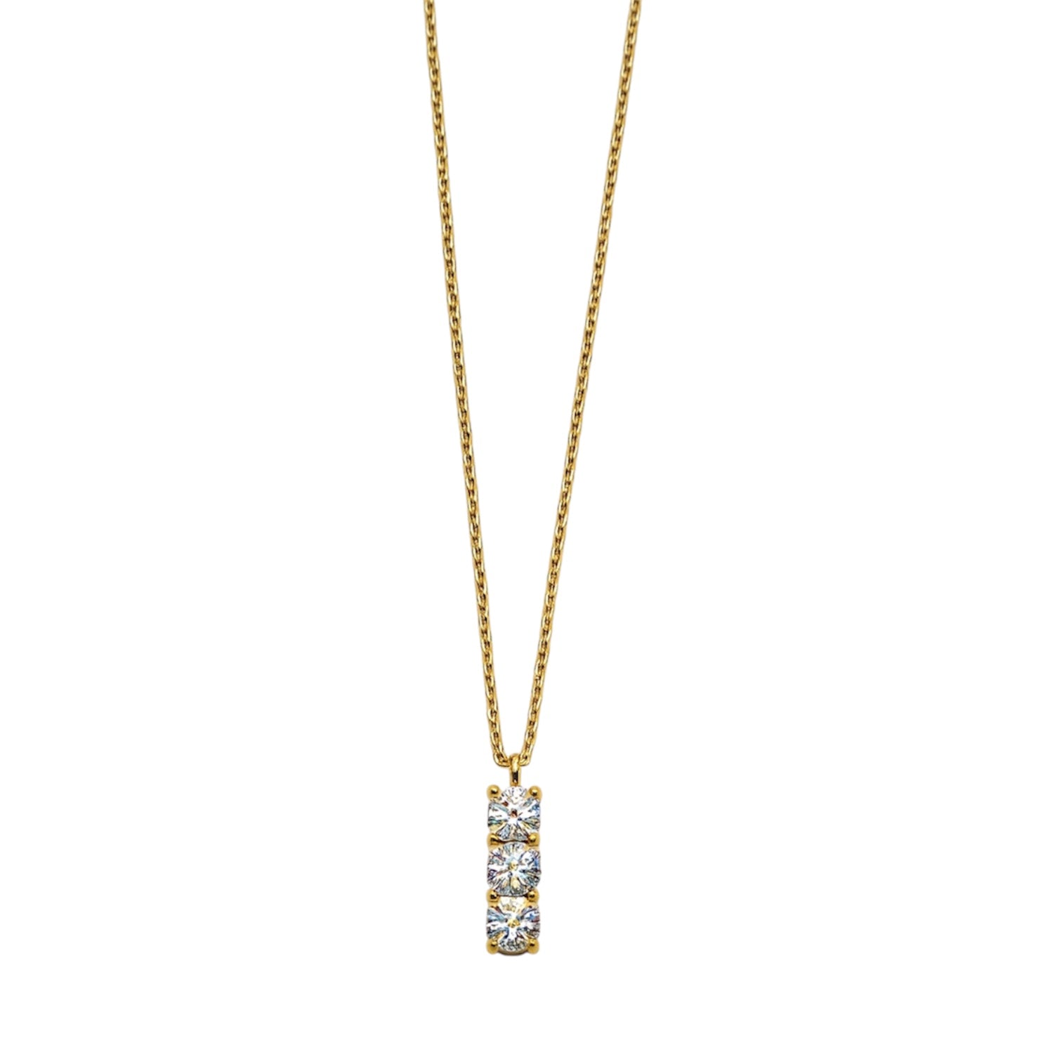 Collana tris punto luce