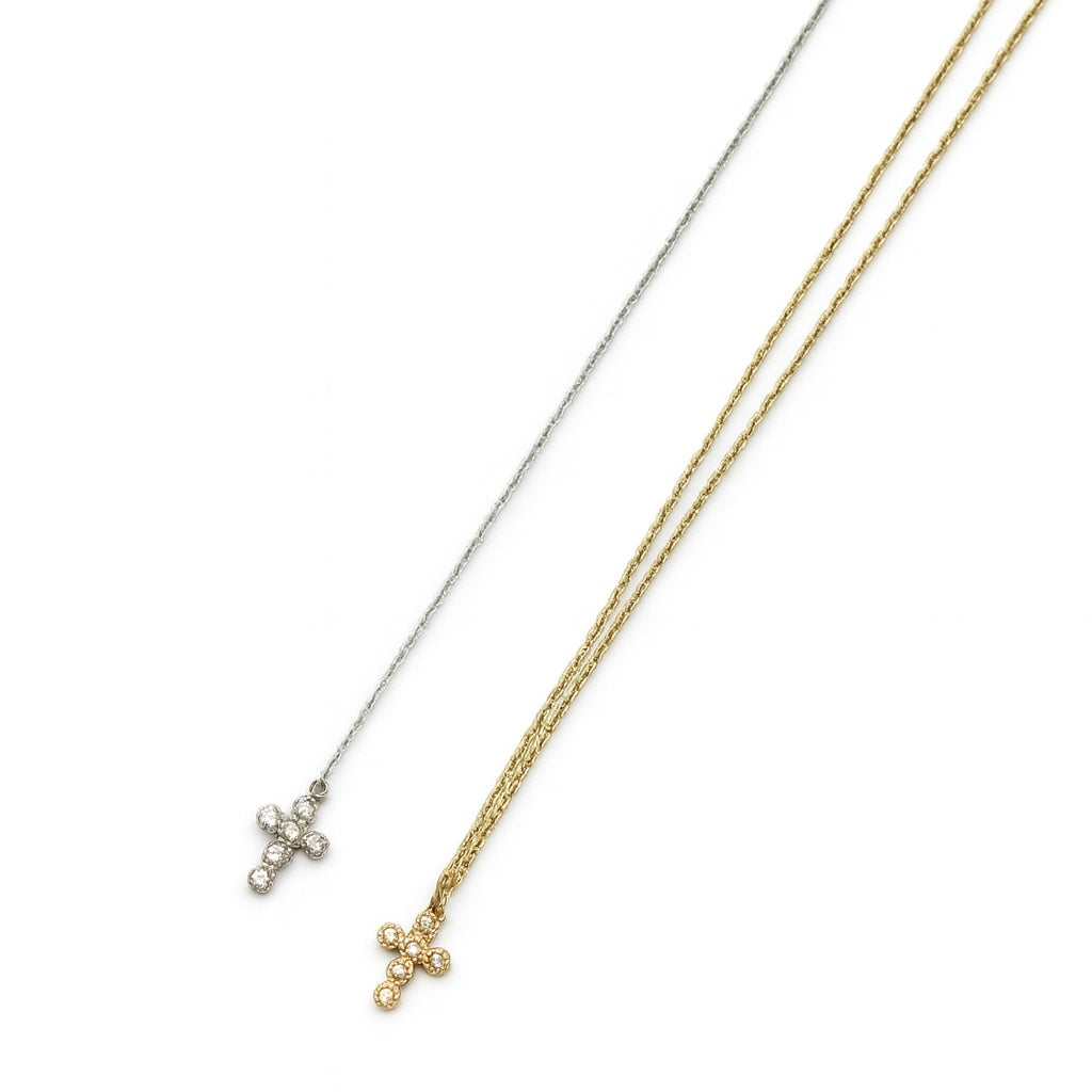 Collana aghetto croce