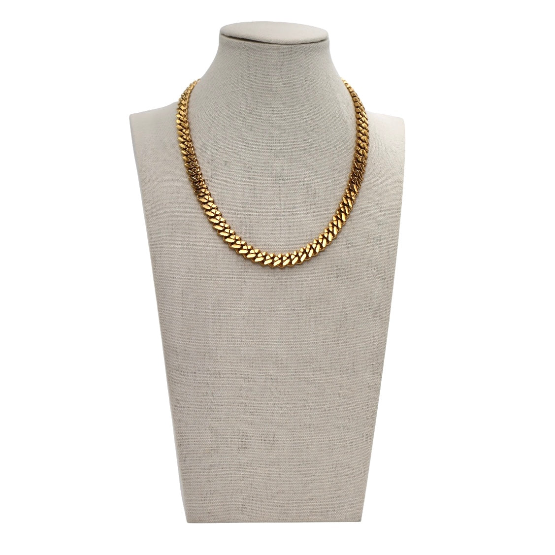 Collana groumette slim strass
