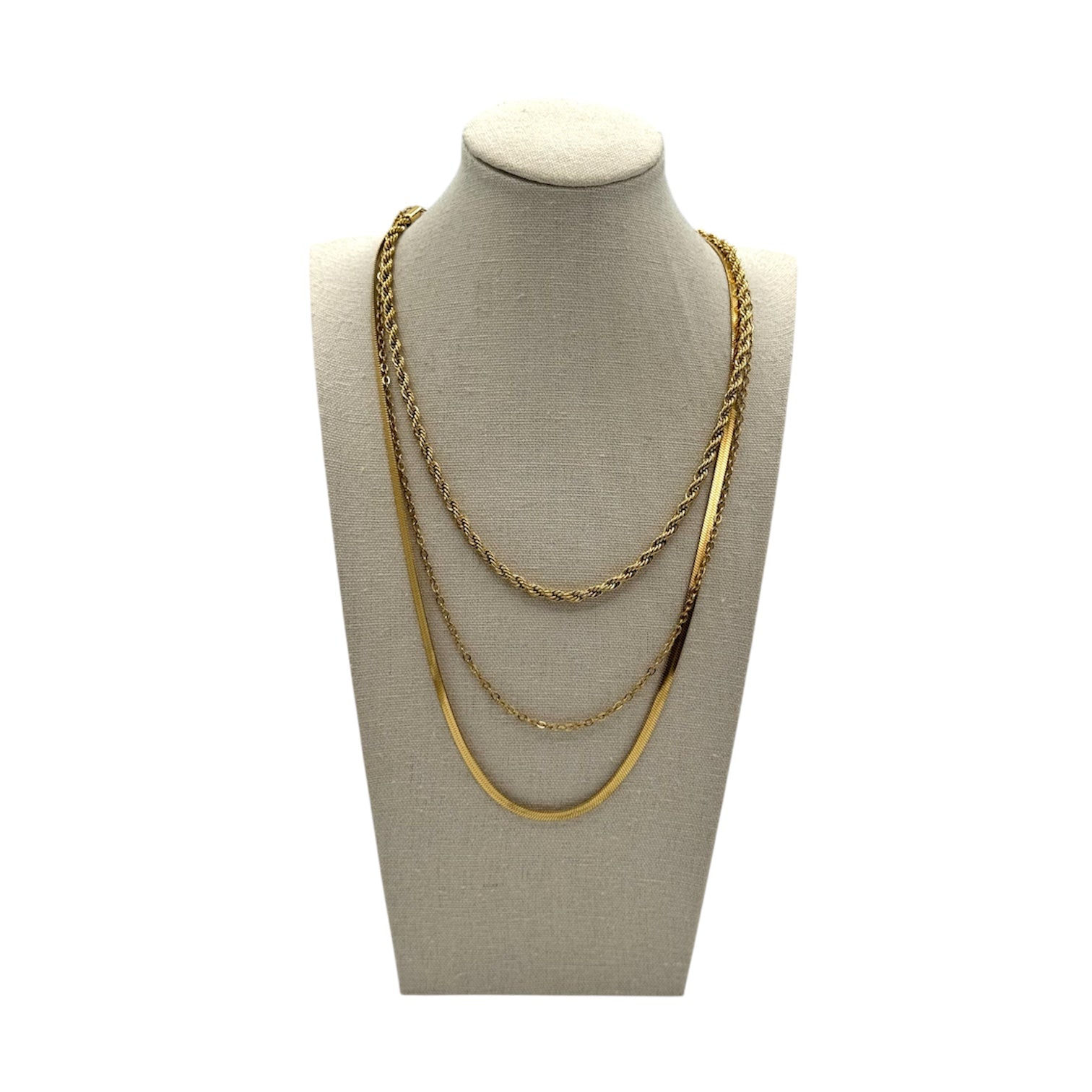 Collana tre fili