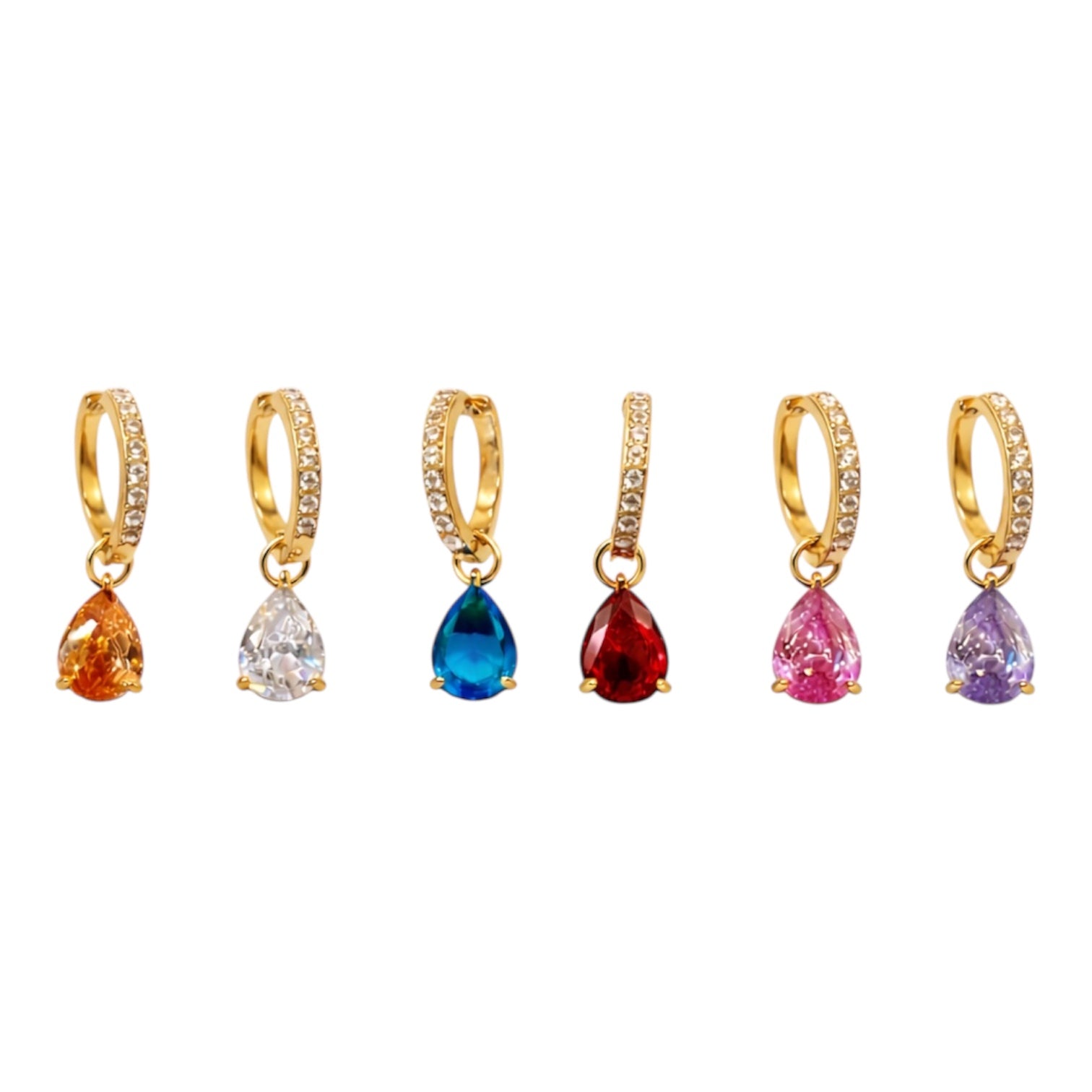 Set goccia colorata