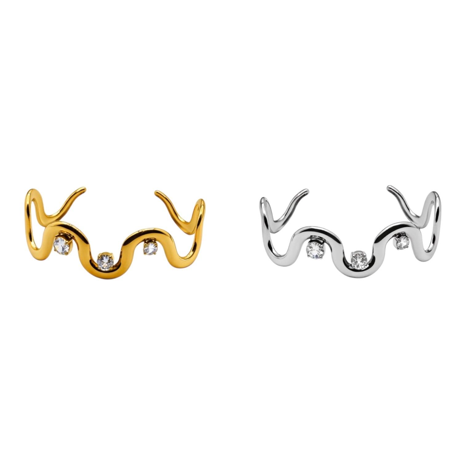 Bracciale ondulato