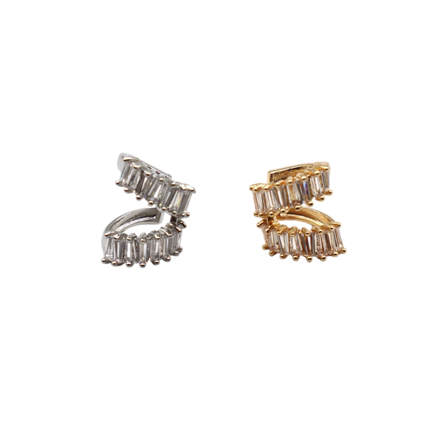 Ear cuff trattini strass