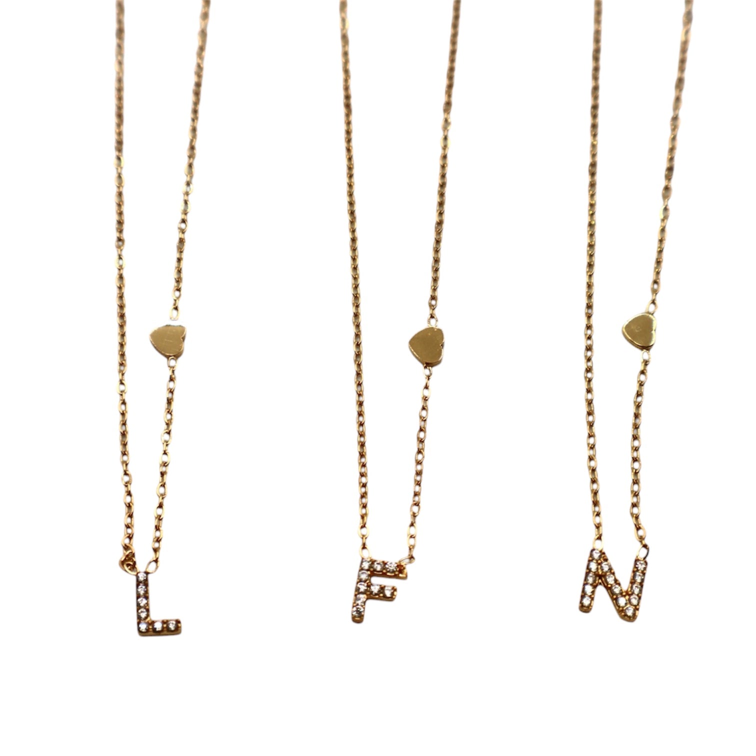 Collana baby letter