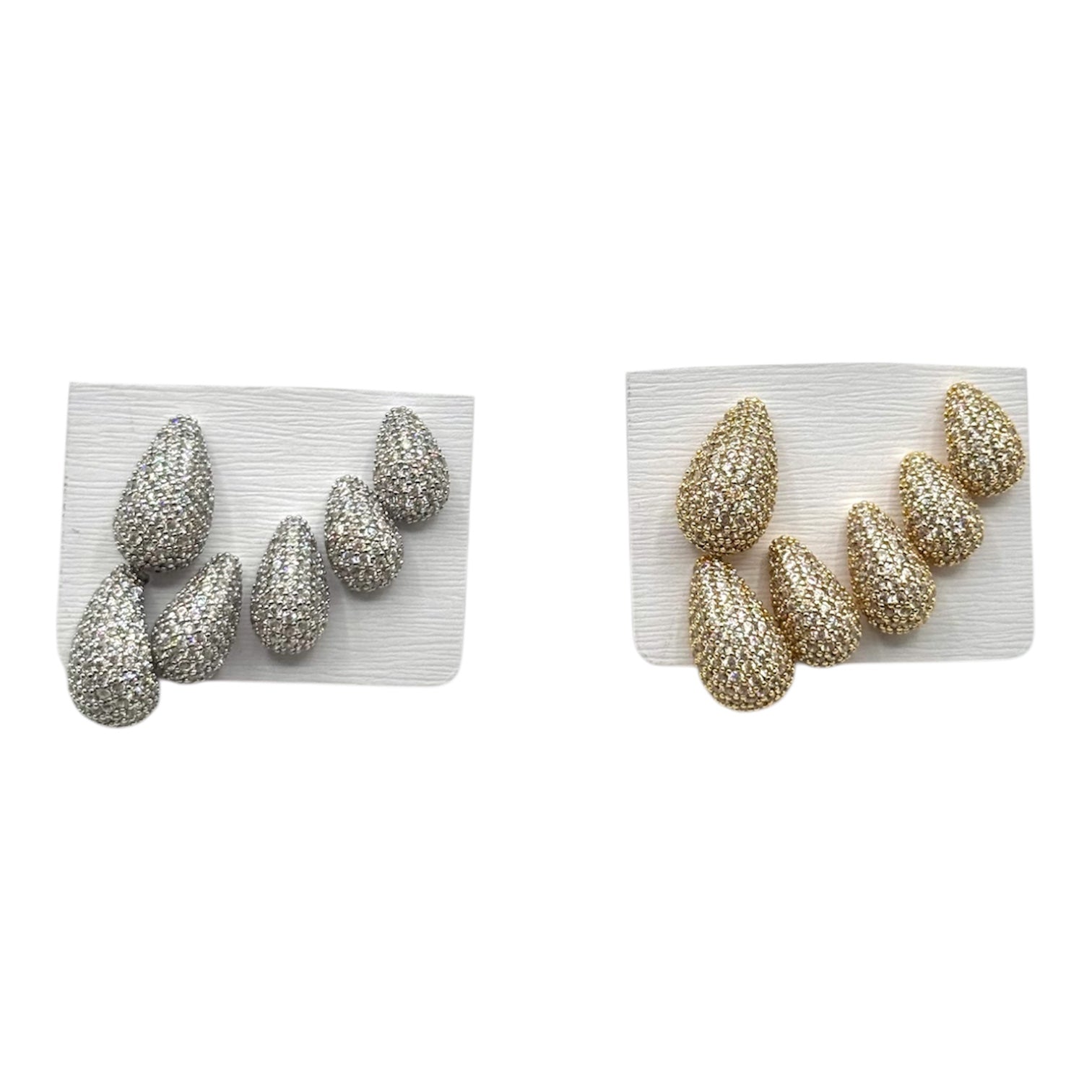 Set virgola strass