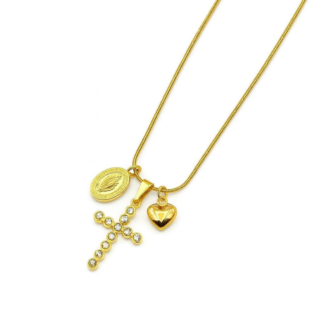 Collana tre charm