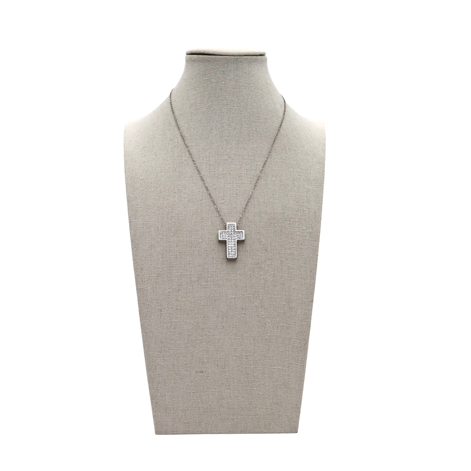 Collana croce cubotto