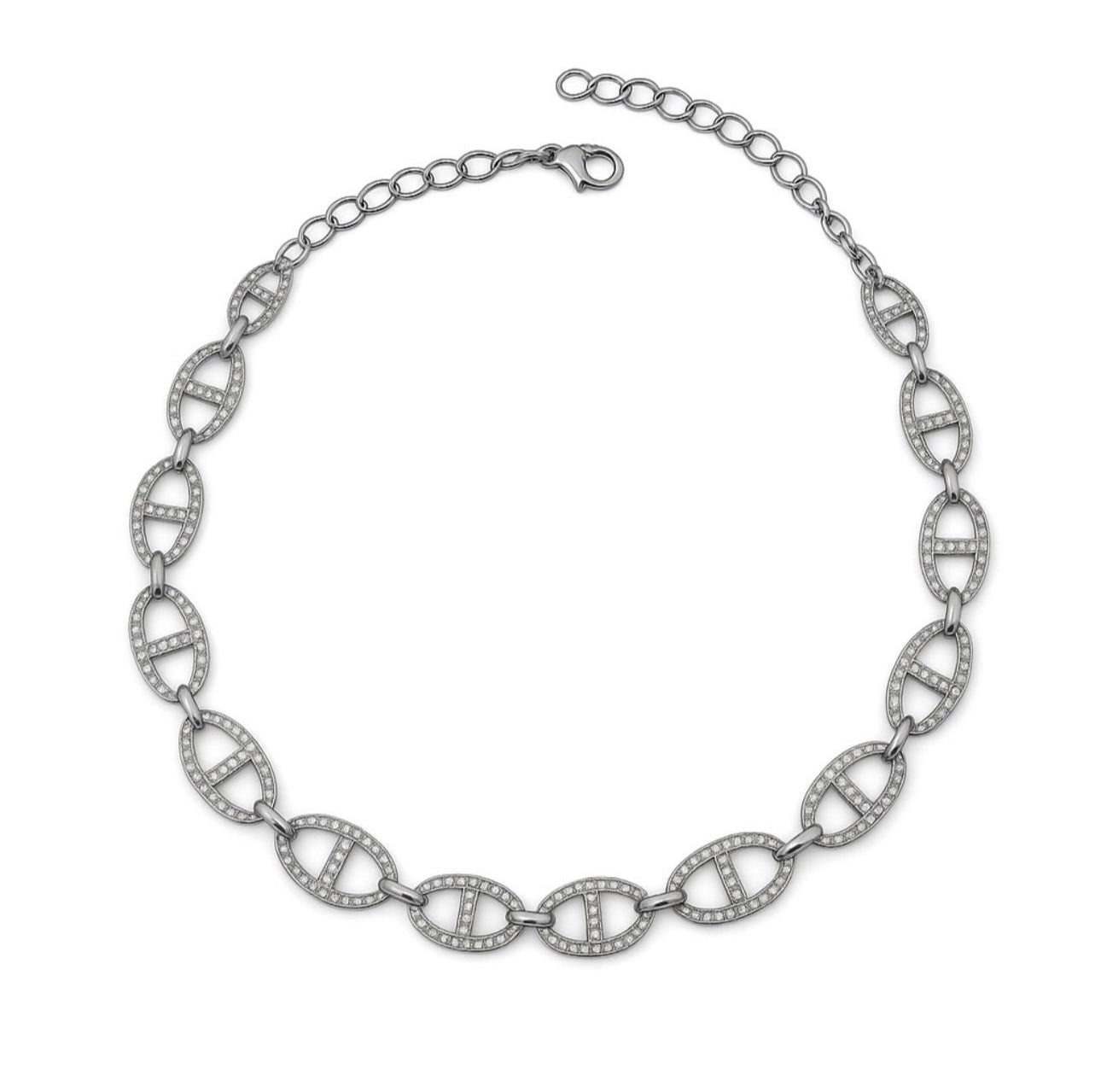 Collana marinara strass