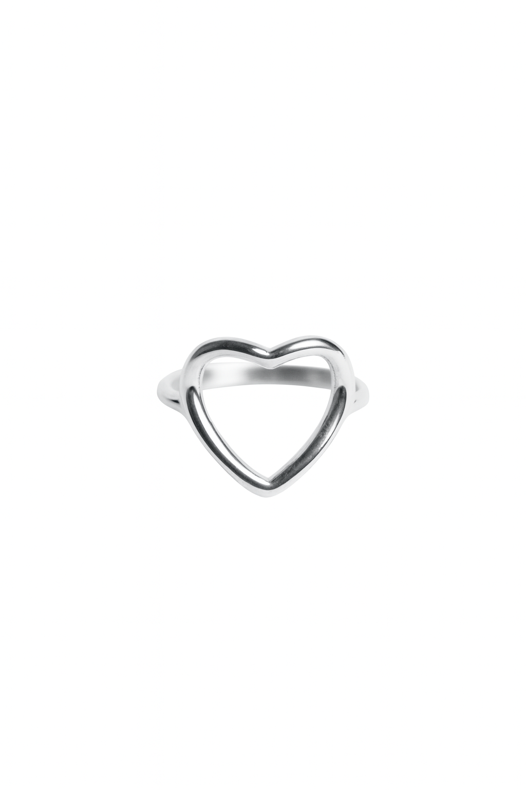 Anello cuore traforato