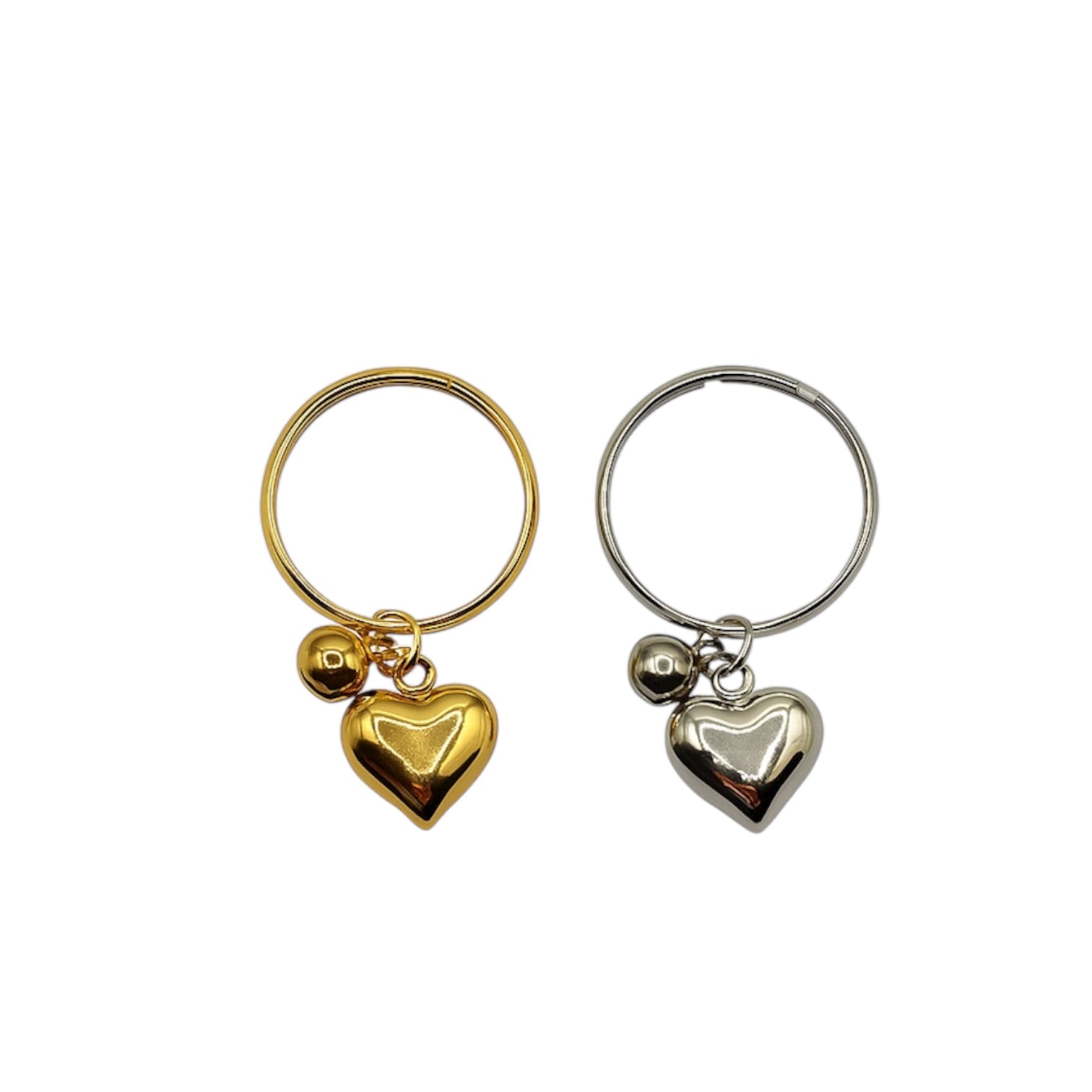 Anello cuore sonaglino