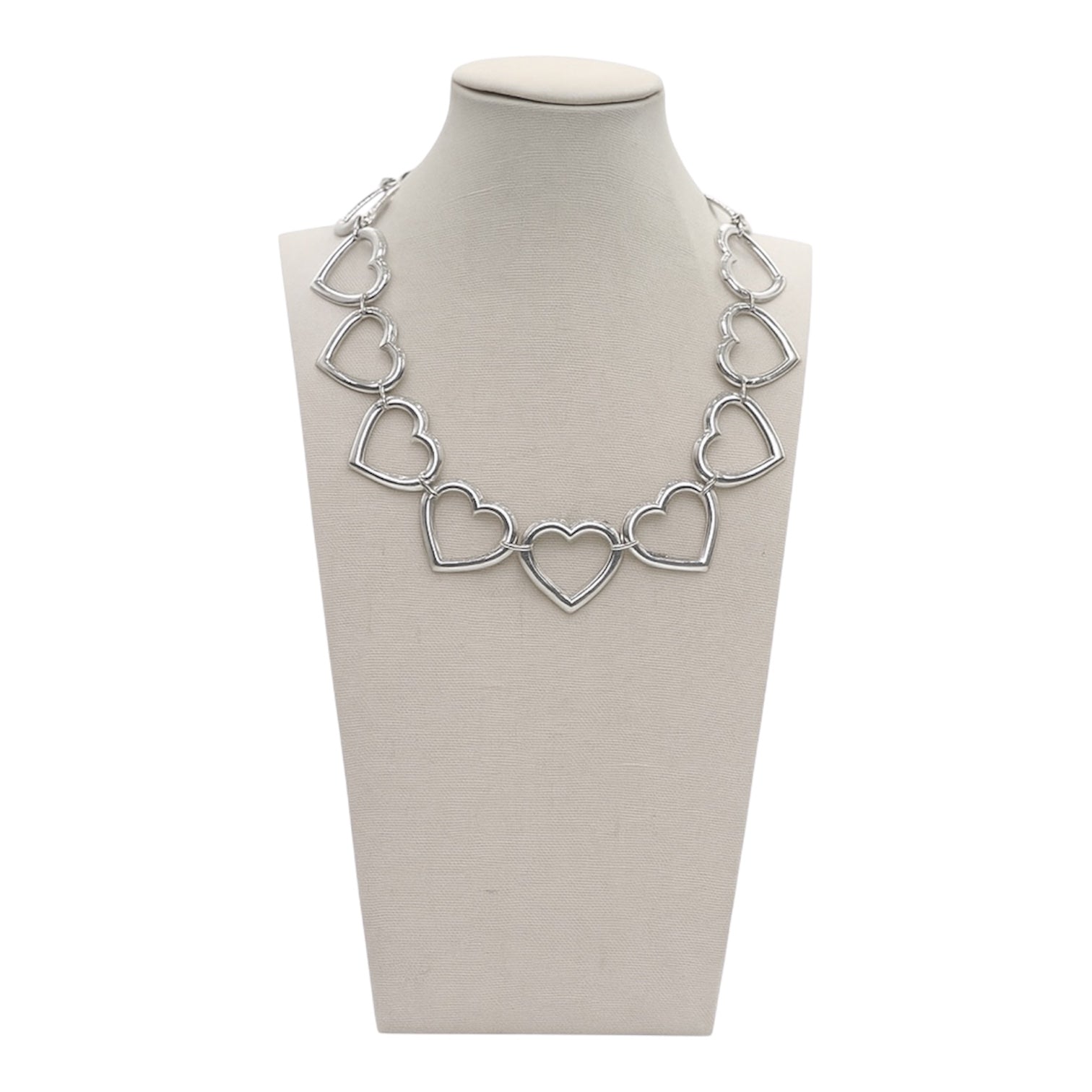 Collana cuori traforati