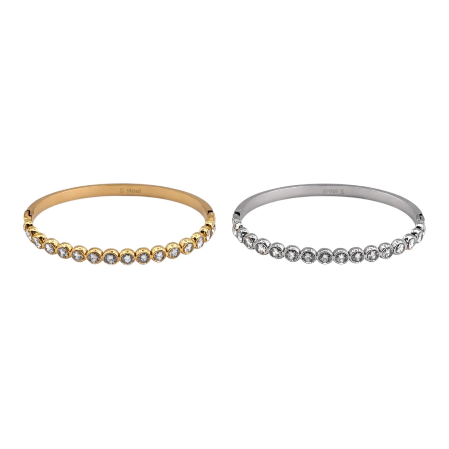 Bracciale sfere di luce rigido